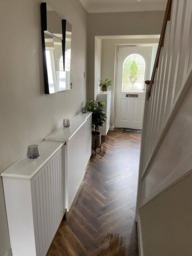 Iliana Extendable Radiator Cover - Snow White - thumbnail 2