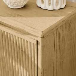 Raleigh Shoe Cabinet - 2 Door - Whitewash - thumbnail 5