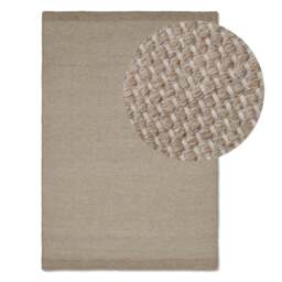 Atcham Sand Wool & Cotton Rug - 120 x 170cm