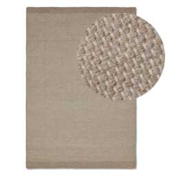 Atcham Sand Wool & Cotton Rug - 120 x 170cm