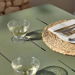 Wilder 6 Seater Metal Garden Dining Set - thumbnail 4