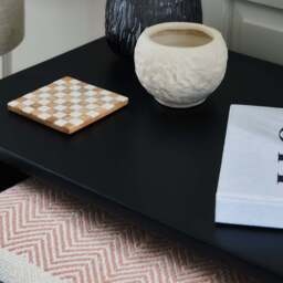 Jade 3 Drawer Chest of Drawers - Jet Black - thumbnail 4