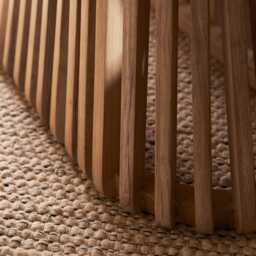 Willow Whitewash Oval Coffee Table - thumbnail 4