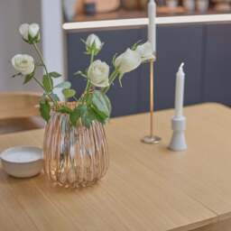 Paul Pale Oak Extending Dining Table Set - 4 Seater - Ella Pale Oak Carver Chairs - thumbnail 3