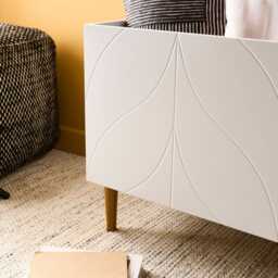 Gloria Blanket Box - White - thumbnail 4