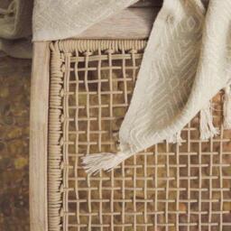 Akira Wooden Garden Rope Folding Bench - thumbnail 3