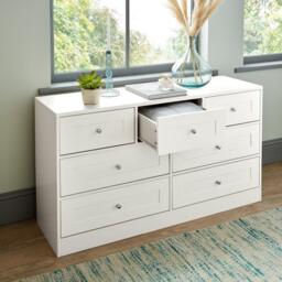 Stevie Wardrobe & Drawers Set - White - thumbnail 5