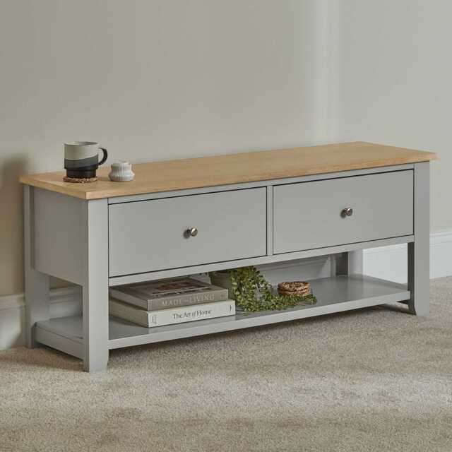 Chatsworth Linen Grey TV Unit - image 1