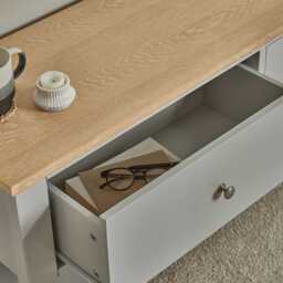 Chatsworth Linen Grey TV Unit - thumbnail 4