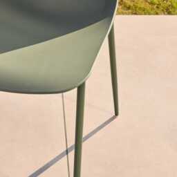 Wren Olive Green Garden Chairs - Set of 2 - thumbnail 3