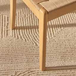 Tilly Woven Pale Oak Dining Chairs - Set of 2 - thumbnail 5