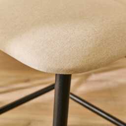 Freya Sand Bar Stool - Black Legs - thumbnail 5