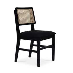 Charlie Black Dining Chairs - Set of 2 - thumbnail 3