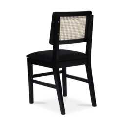 Charlie Black Dining Chairs - Set of 2 - thumbnail 4