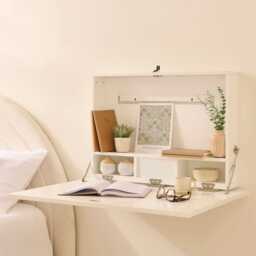Linden Folding Desk - Snow White - thumbnail 1