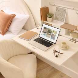 Linden Folding Desk - Snow White - thumbnail 4