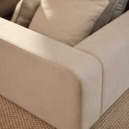 Farrah King Ottoman Bed - Ivory - thumbnail 6