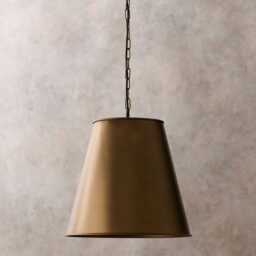 Stowe 37cm Metal Pendant Light - Gold - thumbnail 2