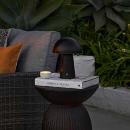 Brockhill Rechargeable Lamp - Black - thumbnail 5