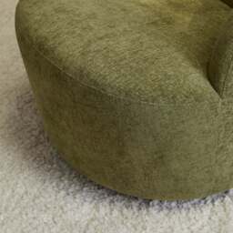Sawyer 68cm Swivel Armchair - Moss Green - thumbnail 6