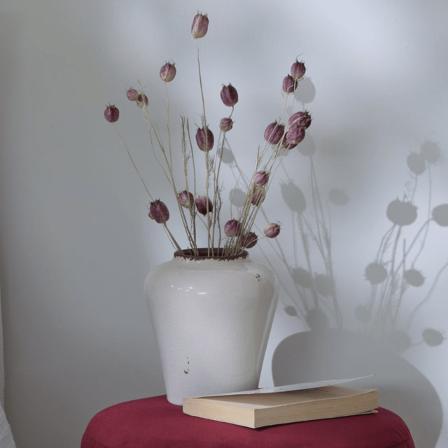 Corsino 18cm Ceramic Vase - Off White - image 1