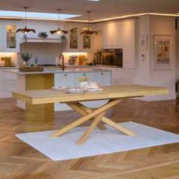 Amelia Pale Oak Extendable Dining Table Set - 6 Seater - Pale Oak Armchairs - thumbnail 2