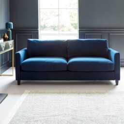 Ava 3 Seater Sofa - Ink with Black Oak Legs - thumbnail 2