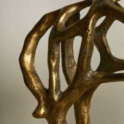 Newbury 25cm Metal Horse Ornament - Gold - thumbnail 6