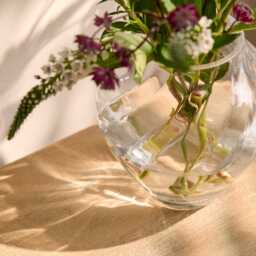 Rimini 16cm Glass Vase - Clear - thumbnail 2