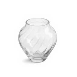 Rimini 16cm Glass Vase - Clear - thumbnail 5