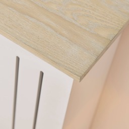 Elspeth Extending Radiator Cover - Whitewash Oak - thumbnail 4