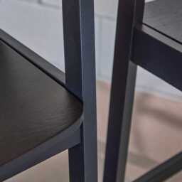 Ella Black Oak Bar Stool - thumbnail 3