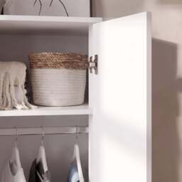 Essie Double Wardrobe - White - thumbnail 5