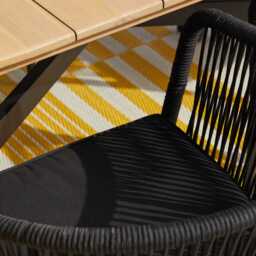 Hemsby 160 x 230cm Garden Rug - Yellow - thumbnail 5