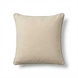 Camber 45x45cm Garden Scatter Cushion Cover - Off White with Sand Piping - thumbnail 6