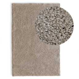 Kingsley Polyester Rug - Taupe - 120 x 170cm - thumbnail 1
