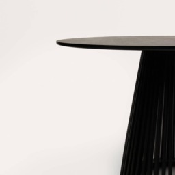 Willow Black Dining Table Set - 4 Seater - Faye Black Dining Chairs - thumbnail 6