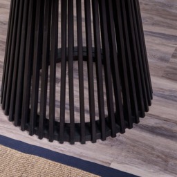 Willow Black Dining Table Set - 4 Seater - Faye Black Dining Chairs - thumbnail 3