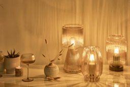 Pimlico 20cm Glass Lamp - Champagne - thumbnail 5