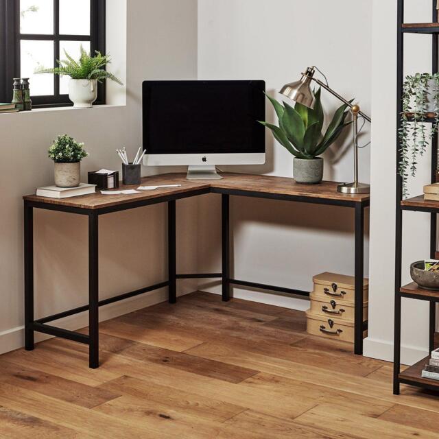 Sheffield Industrial L Shaped Desk - image 1
