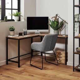 Sheffield Industrial L Shaped Desk - thumbnail 2