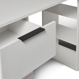 Essie 3 Drawer Desk - White - thumbnail 6