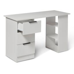 Essie 3 Drawer Desk - White - thumbnail 5