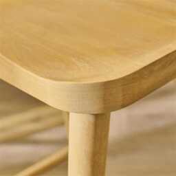 Silvester Pale Oak Bar Stool - thumbnail 4