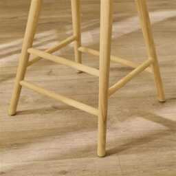 Silvester Pale Oak Bar Stool - thumbnail 3