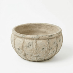 Viana Terracotta 14.5cm Wide Pot - Rustic Green - thumbnail 5