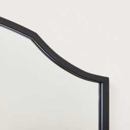 Soho 100x70cm Metal Mirror - Black - thumbnail 3