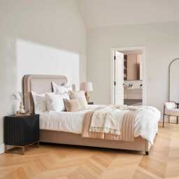 Robyn King Ottoman Bed - Soft Beige - thumbnail 3