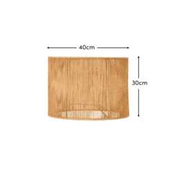 Konduru Natural Jute String Lamp Shade - 40cm - thumbnail 6