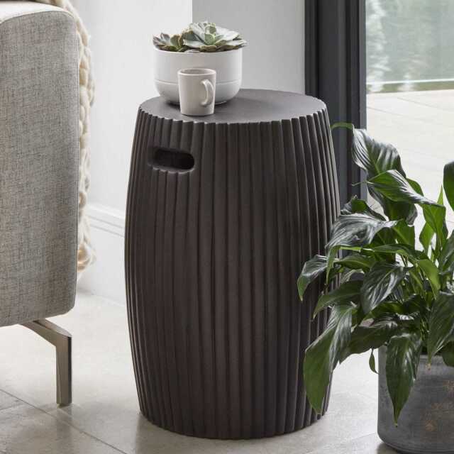 Jabari Small Black Side Table - image 1